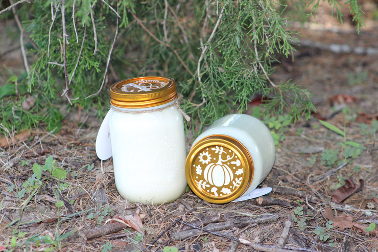Buy Mason Jar 16oz Candle - Handcrafted Aromatherapy | Wilson Farm Soaps
