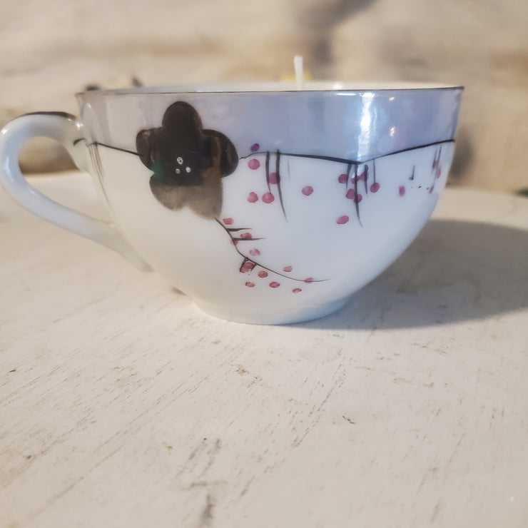 Tea cup candles