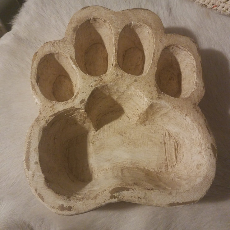 Buy Wooden Paw Dough Bowl - Unique and Charming Home Decor | Wilson Farm Soaps