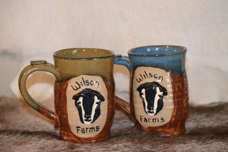 Buy Farm Mug - Handmade 20oz Ceramic Elegance from Wilson Farm Soaps