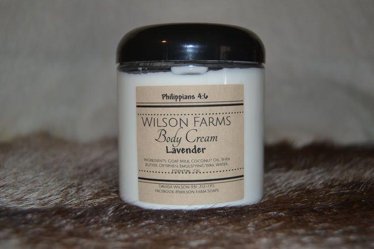 Buy Body Cream - Nourish Your Skin with Wilson Farm Soaps