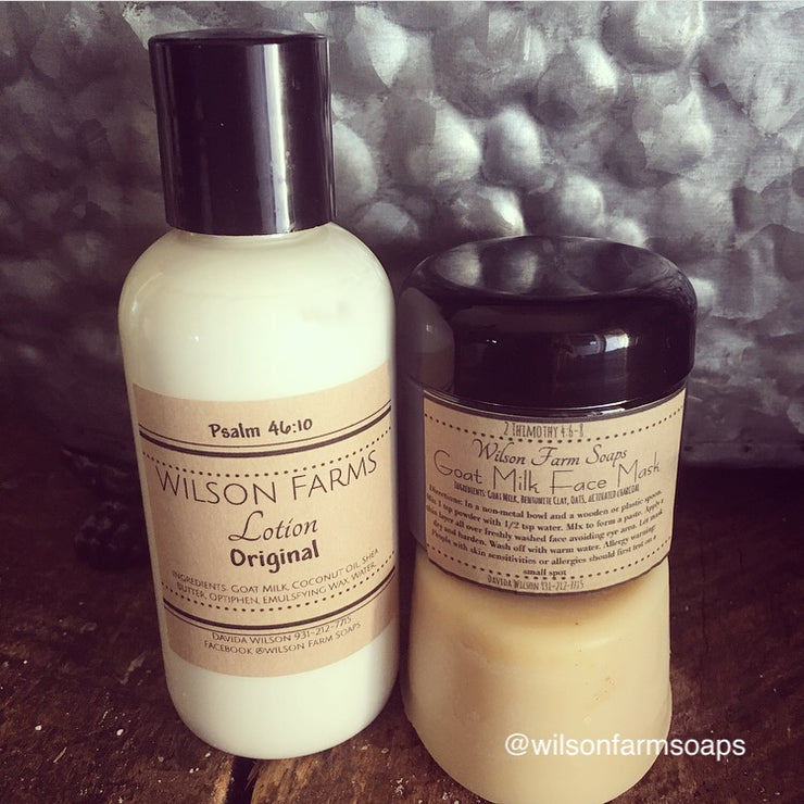 Buy Facial Set - Nourish Your Skin with Goat Milk Elegance at Wilson Farm Soaps